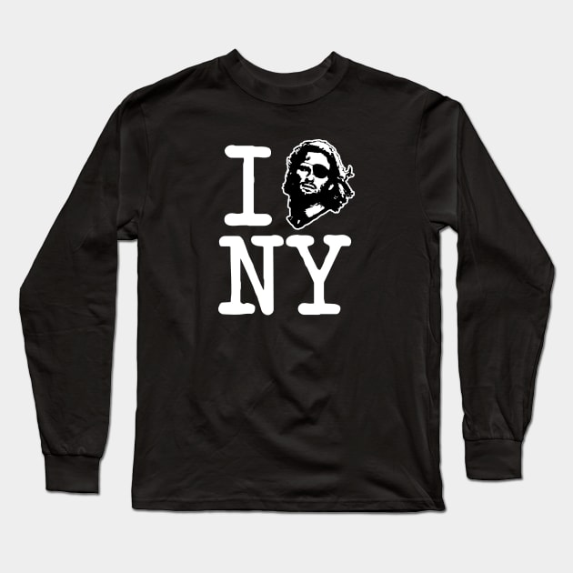 I Snake NY - Dark Shirt Long Sleeve T-Shirt by TWOFISTEDTEES